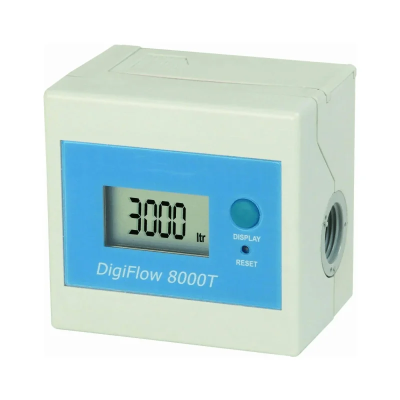 Μετρητής Ροής Νερού και Αλλαγής Φίλτρων DIGIFLOW 8000T Υδρομετρητής 3/8″
