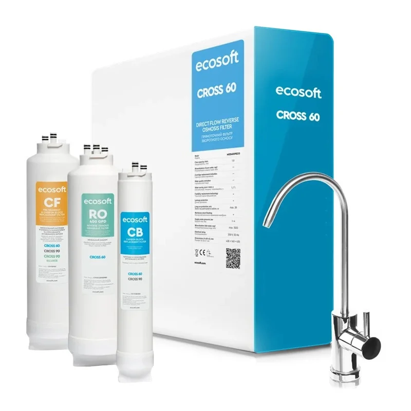 ECOSOFT CROSS60 Αντίστροφη Όσμωση Συνεχόμενης Ροής