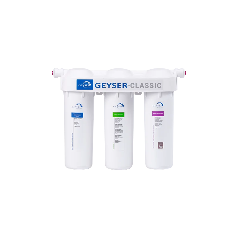 Geyser 3 Classic, τρία φυσίγγια συστήματος κάτω πάγκου